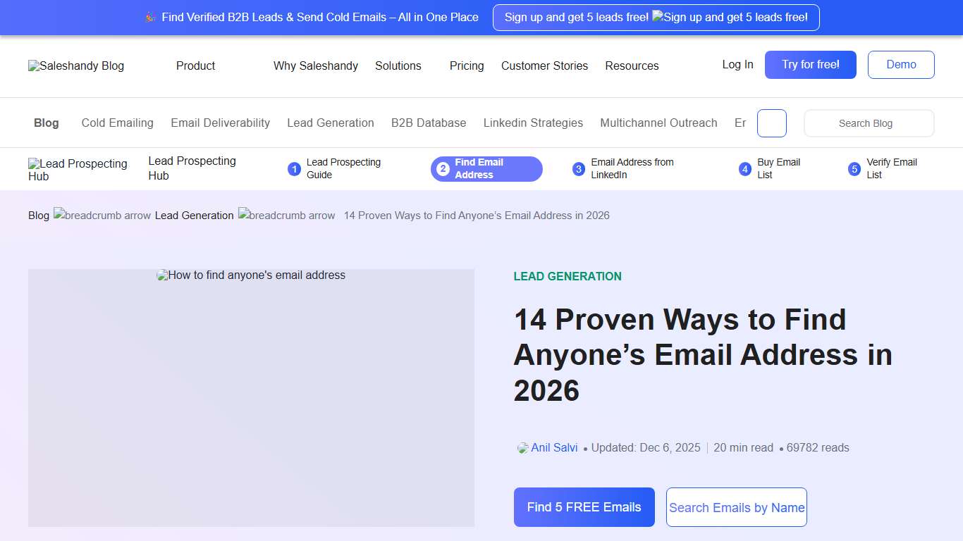 14 Proven Ways to Find Anyone’s Email Address in 2026